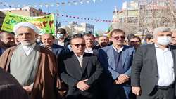 تصاویری از حضور باشکوه مدیران و کارکنان جهاد کشاورزی کهگیلویه و بویراحمد در مراسم 22 بهمن 1401